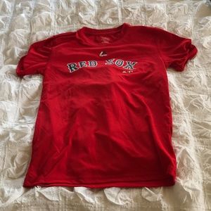 Boys Red Sox nylon T-shirt size m
